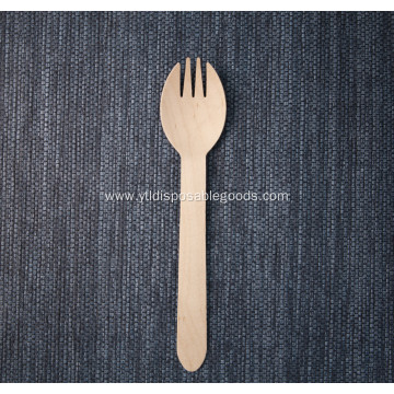 Birch wood spork Cutlery